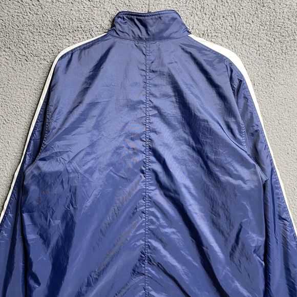Vintage Y2K NIKE Fleece Lined Full Zip Jacket Mens Medium Shacket Cyber - Picture 14 of 16